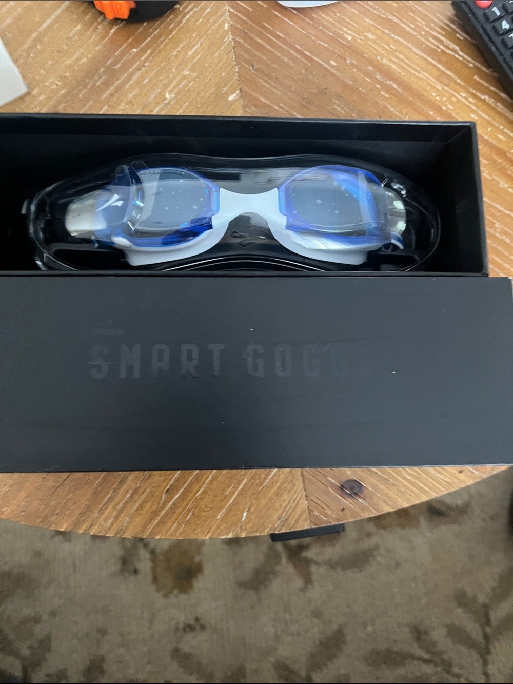 Finis Smart Swim Goggles with Blue Lenses